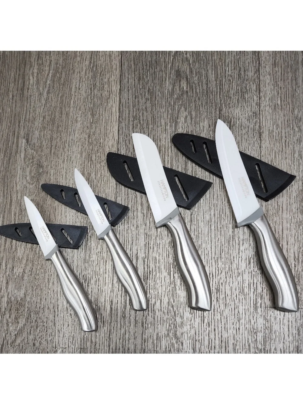 New 4Pc set of Hampton forge tomodachi knives